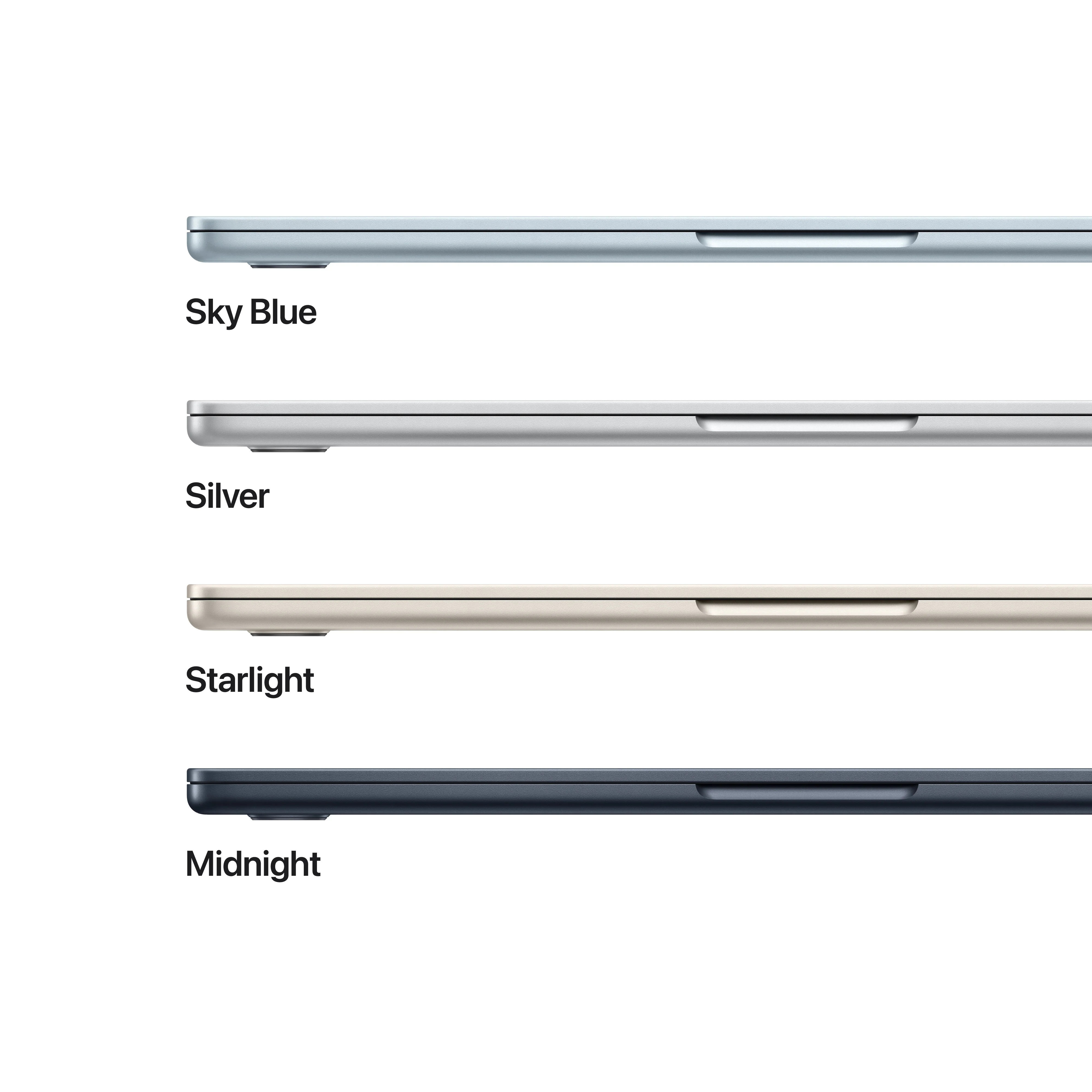 MacBook Air de 13 polegadas: Processador M4 da Apple com CPU 10‑core e GPU 8‑core, 256 GB SSD - Azul céu - Image 3