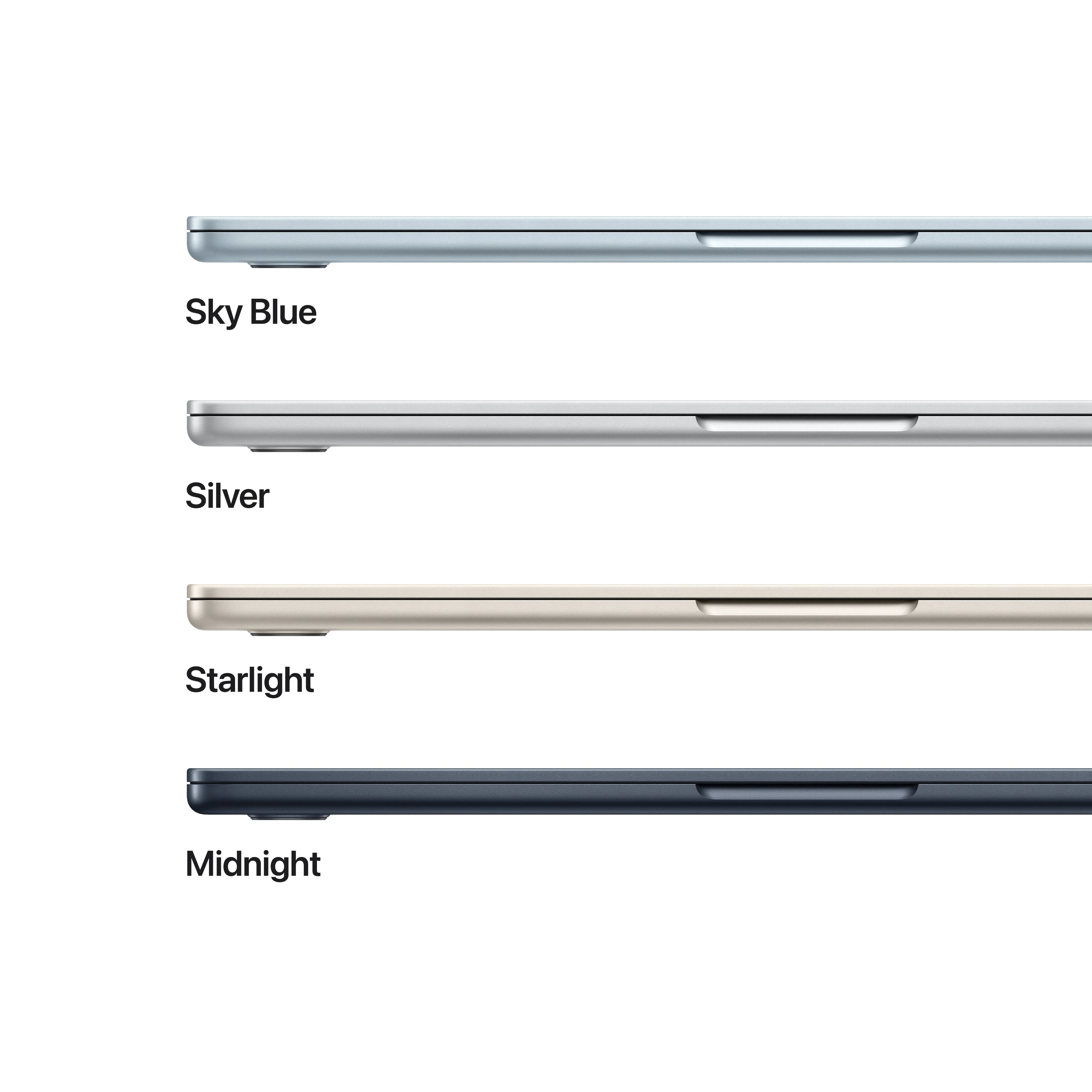 MacBook Air de 13 polegadas: Processador M5 da Apple com CPU 10‑Core e GPU 10‑Core, 1 TB SSD - Prateado - Image 3