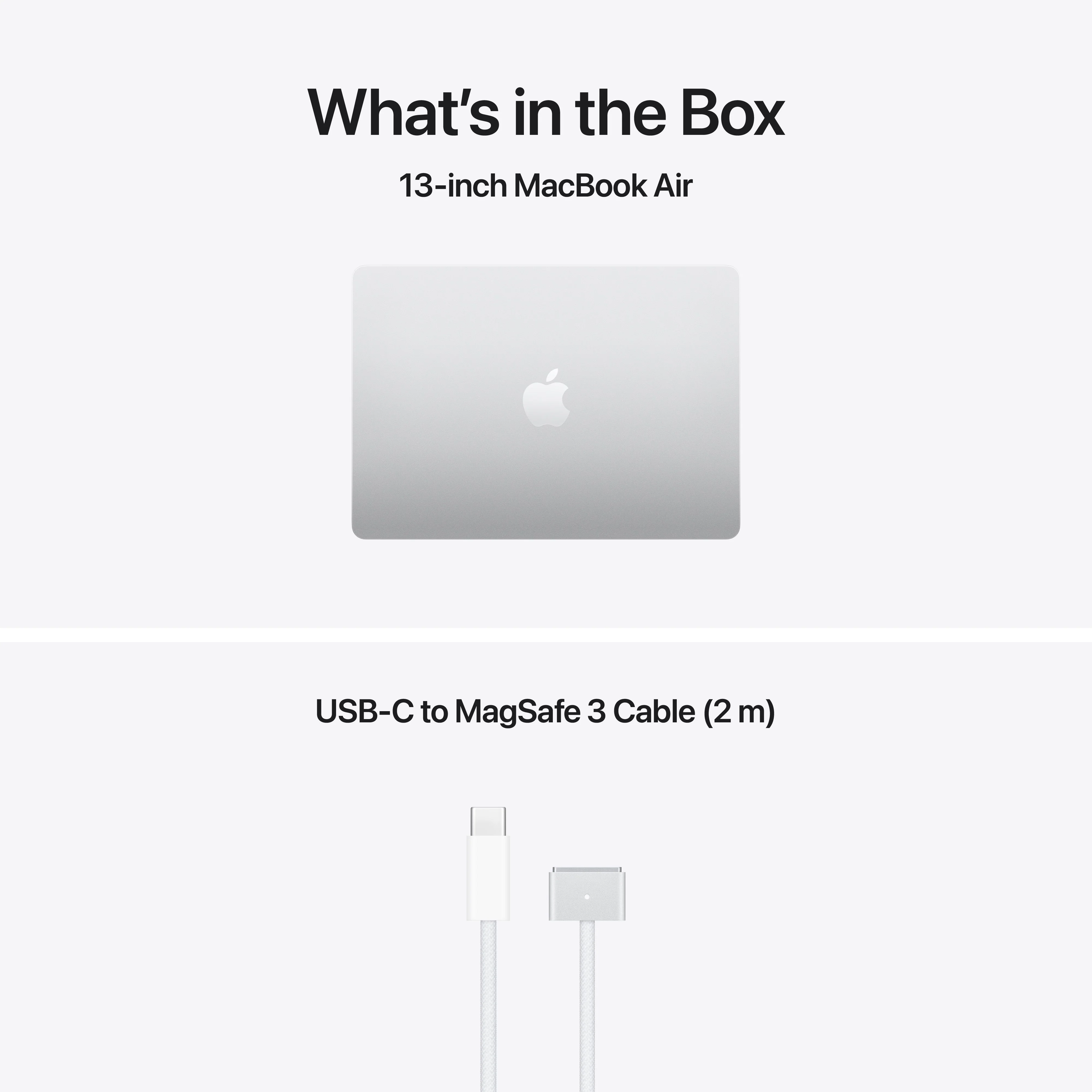 MacBook Air de 13 polegadas: Processador M5 da Apple com CPU 10‑Core e GPU 10‑Core, 1 TB SSD - Prateado - Image 9