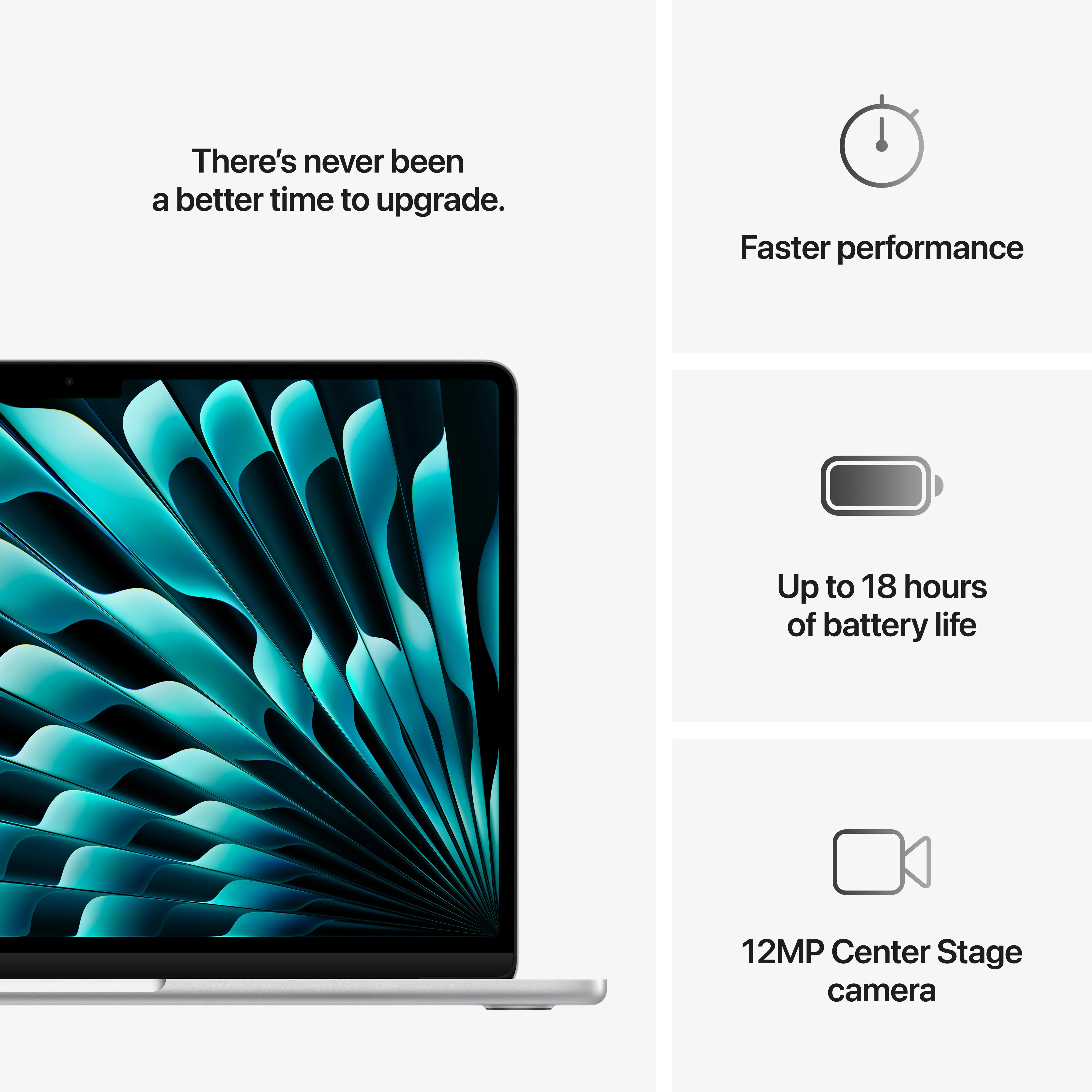MacBook Air de 13 polegadas: Processador M4 da Apple com CPU 10‑core e GPU 8‑core, 256 GB SSD - Prateado - Image 10