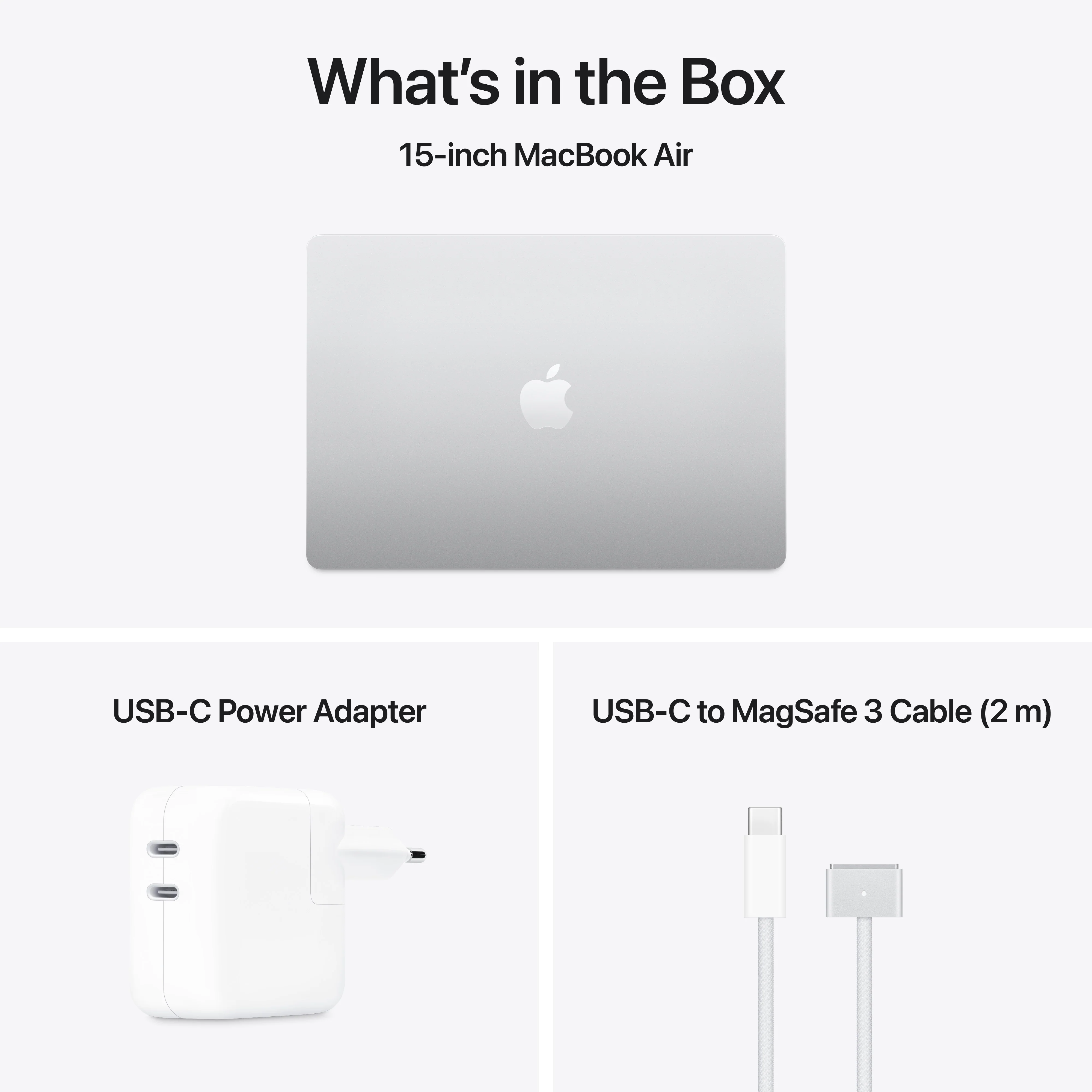 MacBook Air de 15 polegadas: Processador M4 da Apple com CPU 10‑core e GPU 10‑core, 512 GB SSD - Prateado - Image 11
