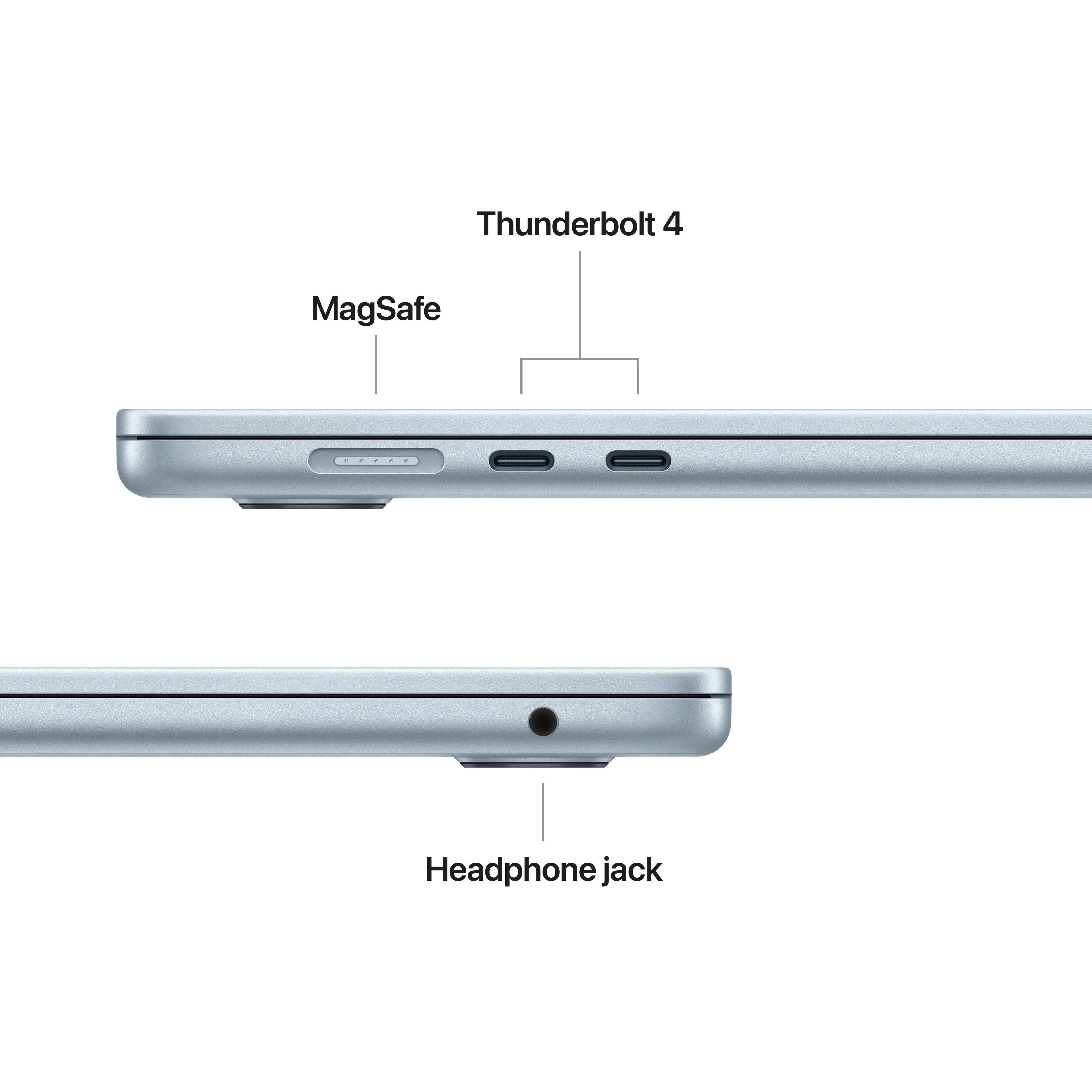 MacBook Air de 15 polegadas: Processador M5 da Apple com CPU 10‑Core e GPU 10‑Core, 1 TB SSD - Azul céu - Image 6