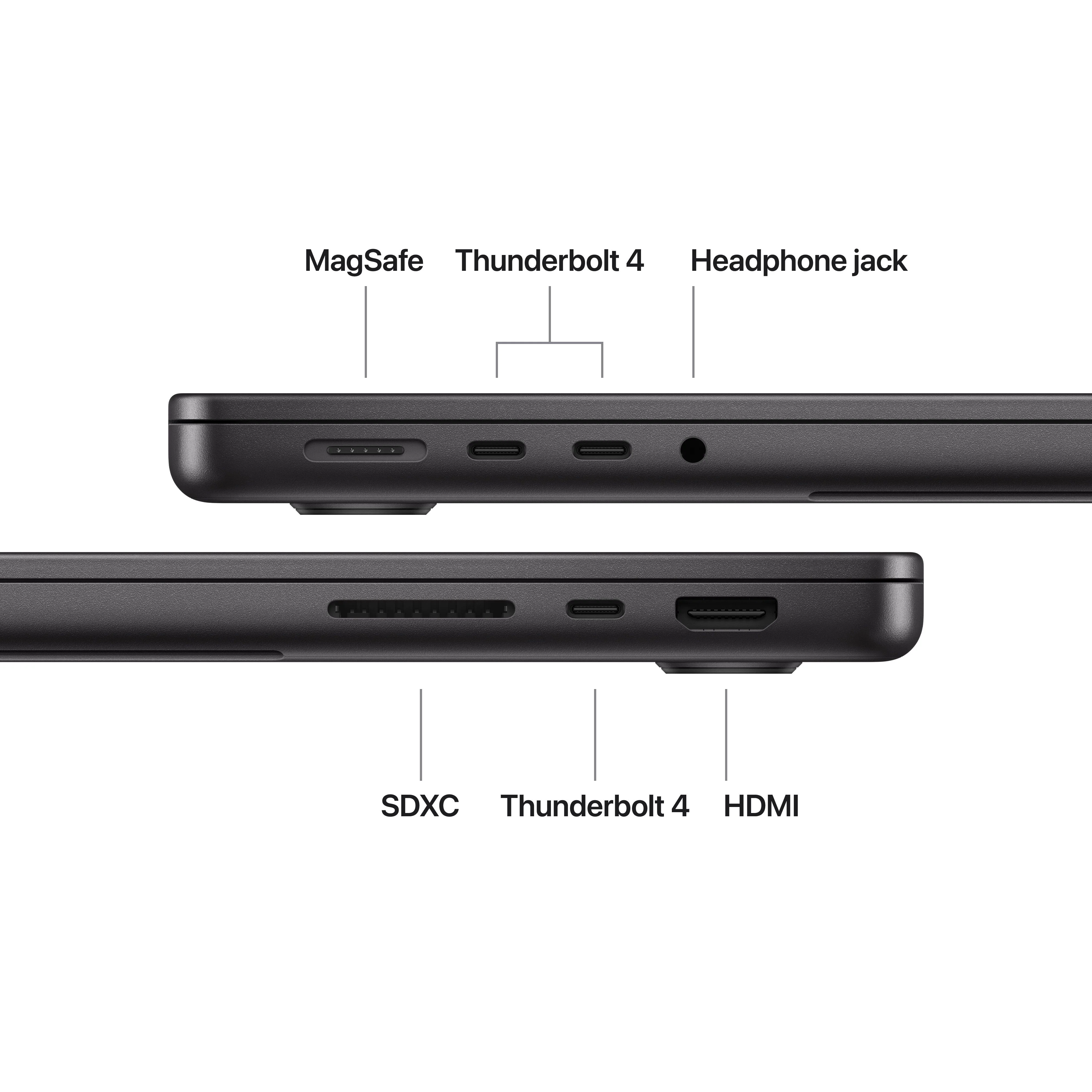 MacBook Pro de 14 polegadas: Processador M5 da Apple com CPU 10‑Core e GPU 10‑Core, 1 TB SSD - Preto sideral - Image 7