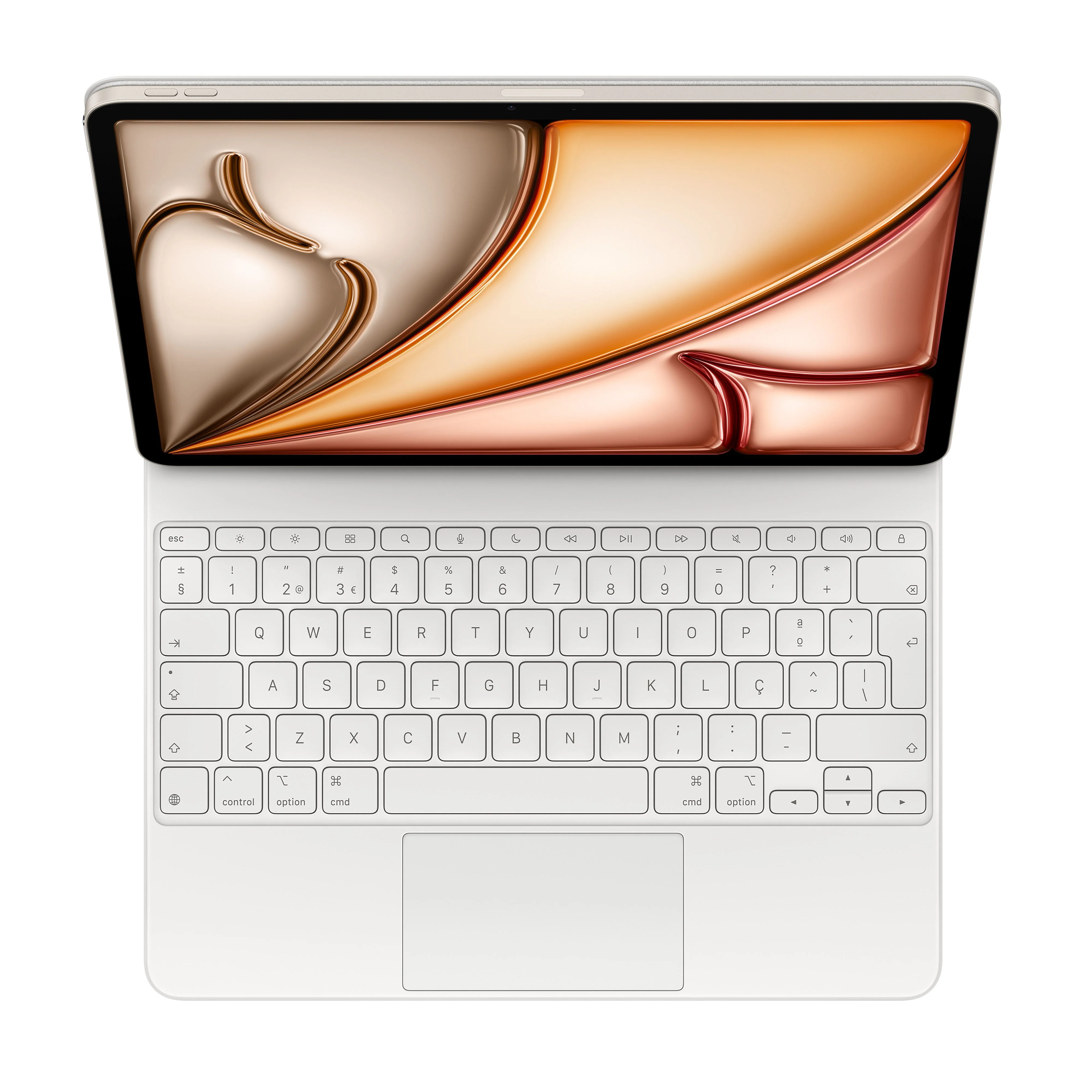 Magic Keyboard para iPad Air de 13 polegadas (M3) - Português - Branco - Image 2