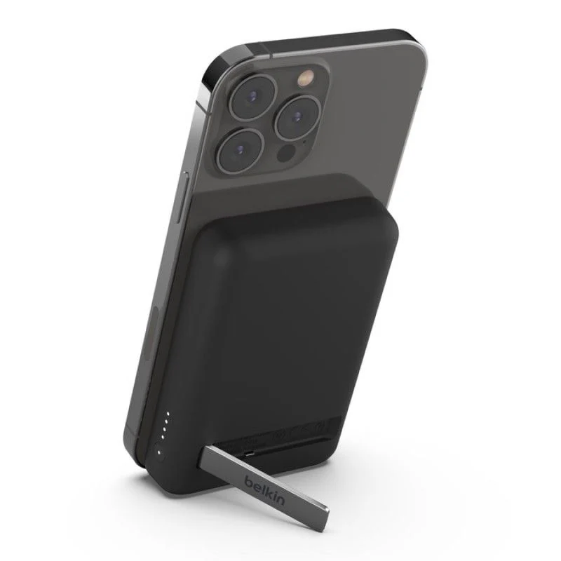 Powerbank de 5000mAh com carregador wireless - Preto