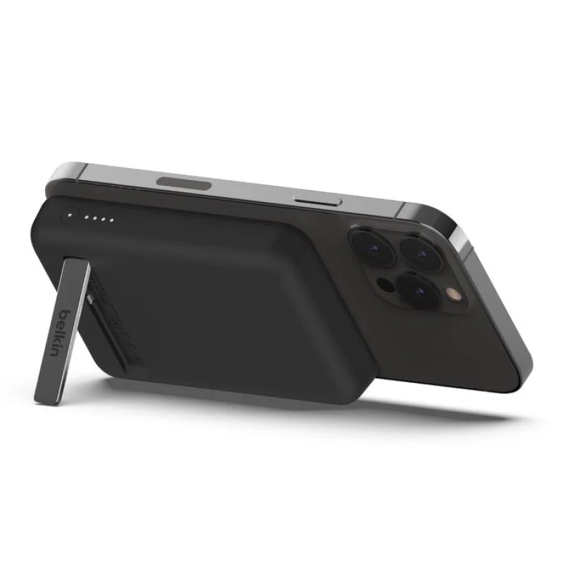 Powerbank de 5000mAh com carregador wireless - Preto - Image 3