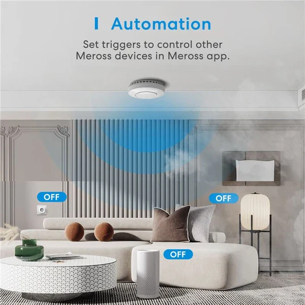 Sistema inteligente de deteção de fumo Meross - Image 3