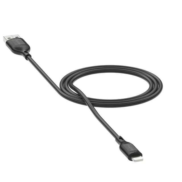 Cabo USB-A - Lightning de 1 m Mophie Essencials - Preto
