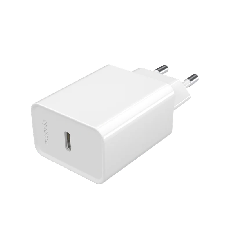 Adaptador corrente 20W USB-C PD EU da Mophie - Branco - Image 2