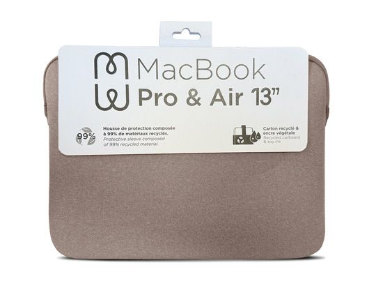 Sleeve para MacBook Pro & Air 13" (USB-C) - Castanho suave - Image 2