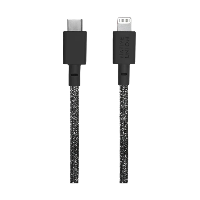 Cabo USB-C / Lightning Native Union 3M - Preto Cosmos - Image 3
