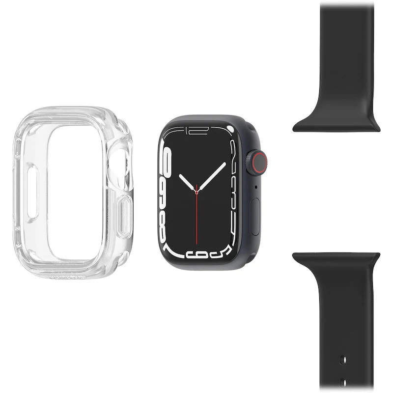 Capa de proteção (apenas relógio) para Apple Watch 7/8 de 45 mm - Transparente - Image 2