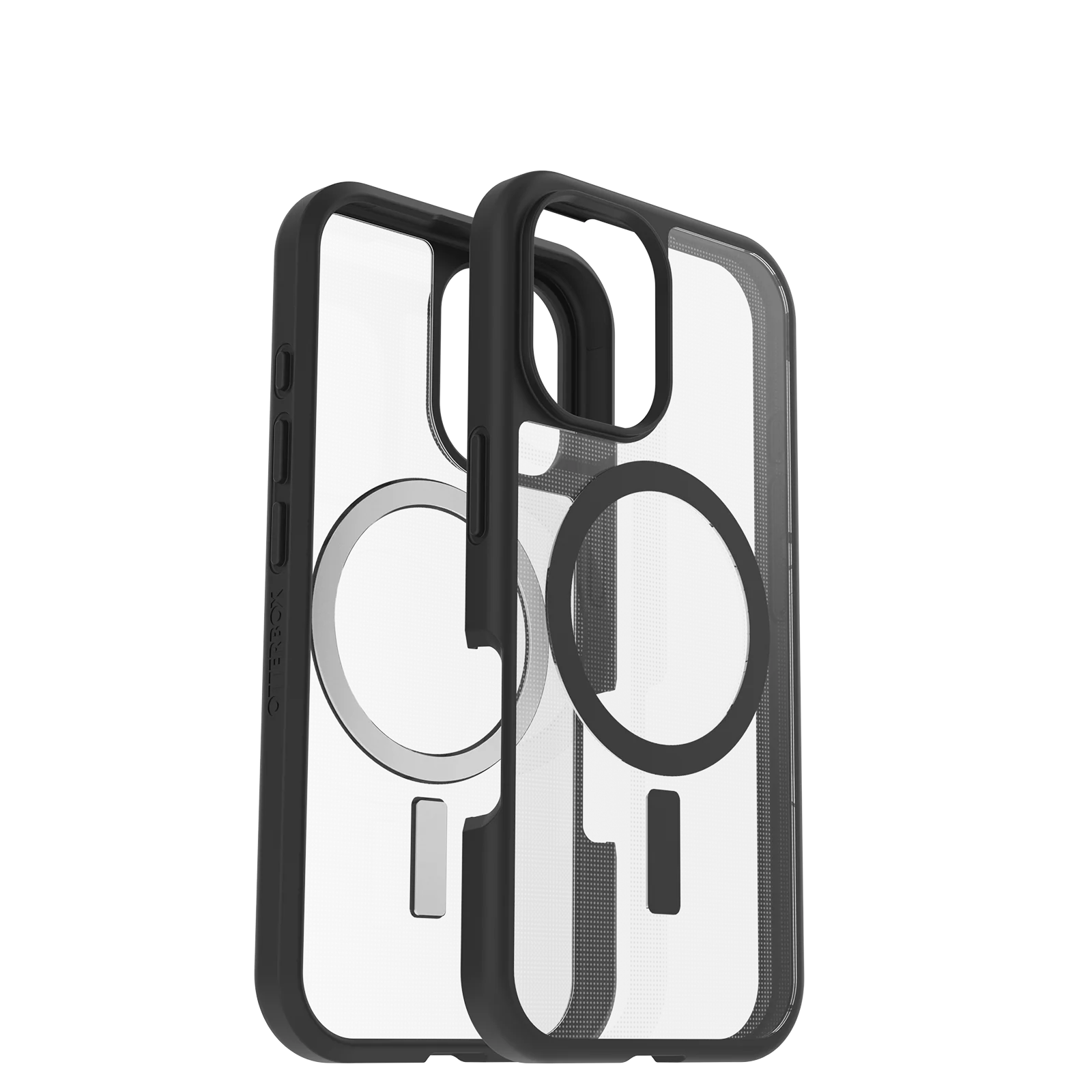 Capa para iPhone 16 Otterbox React Magsafe - Black Crystal/Black - Image 2