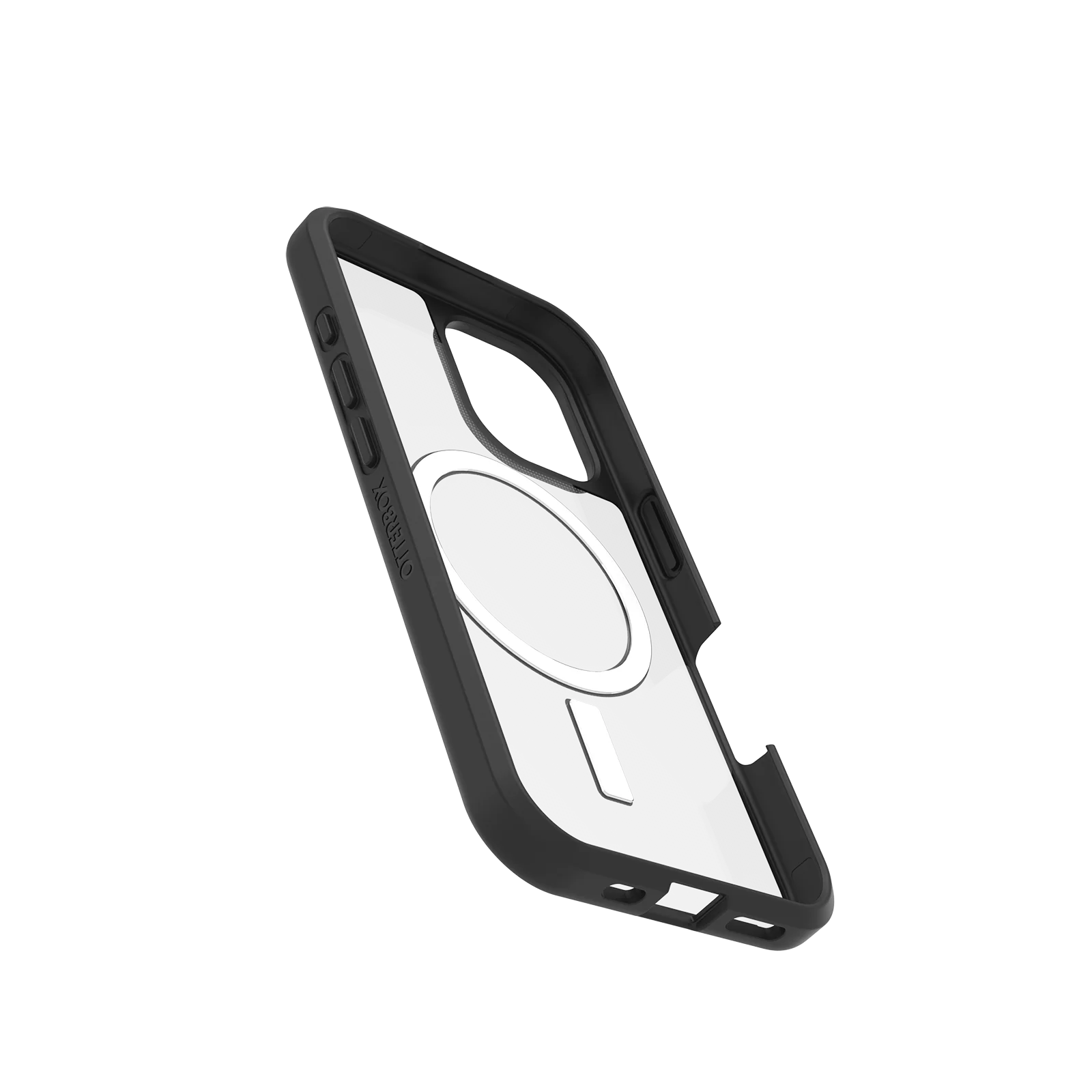Capa para iPhone 16 Otterbox React Magsafe - Black Crystal/Black - Image 3