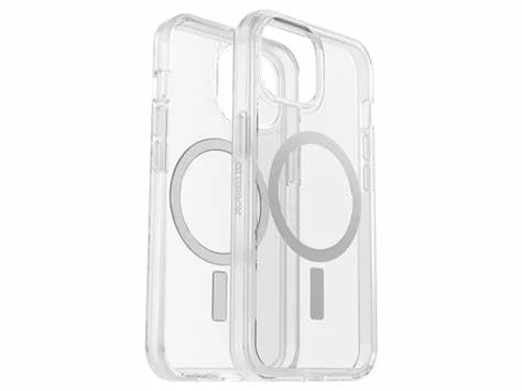 Capa para iPhone 15 Plus OtterBox Symmetry MagSafe - Transparente