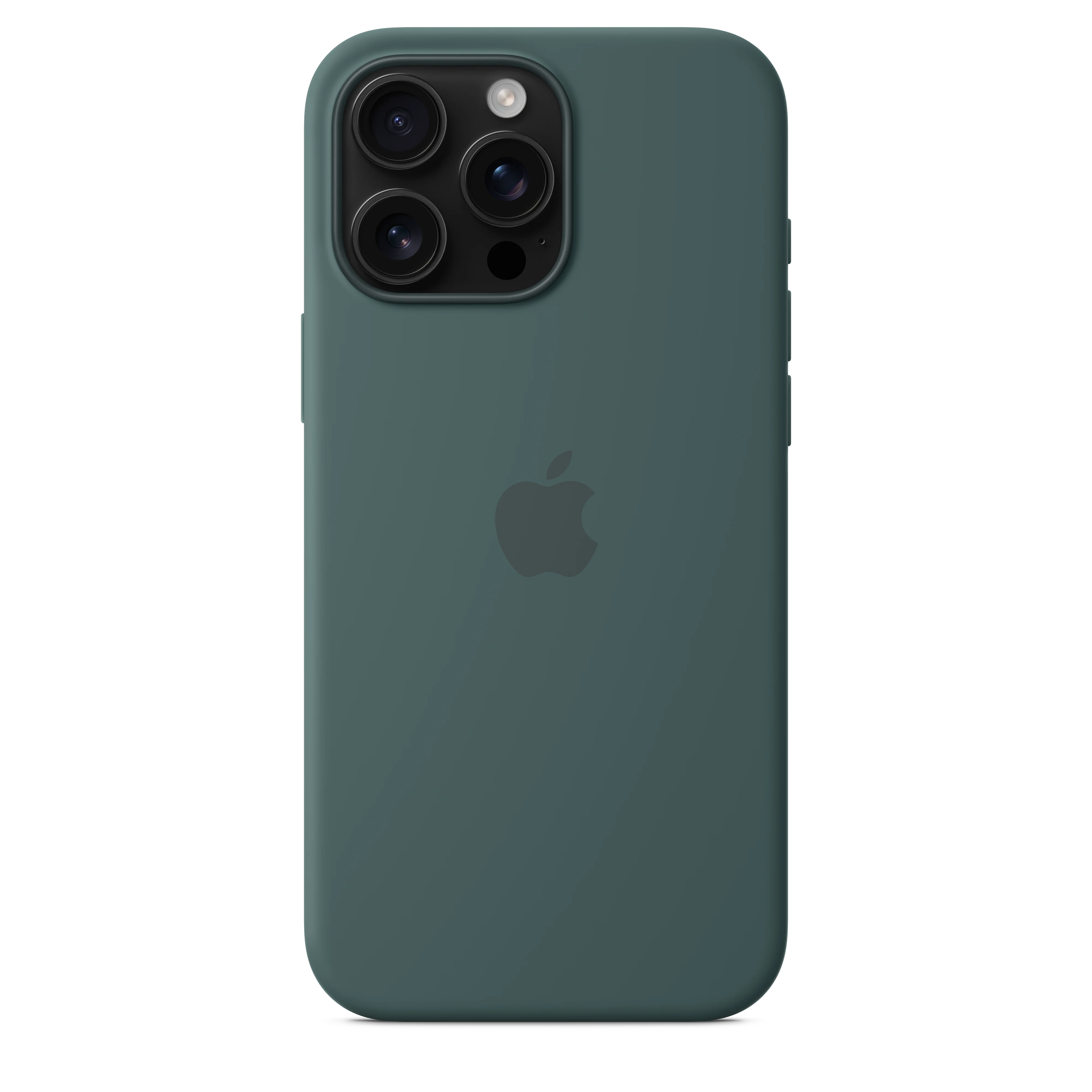 Capa em silicone com MagSafe para iPhone 16 Pro Max - Verde lago - Image 4