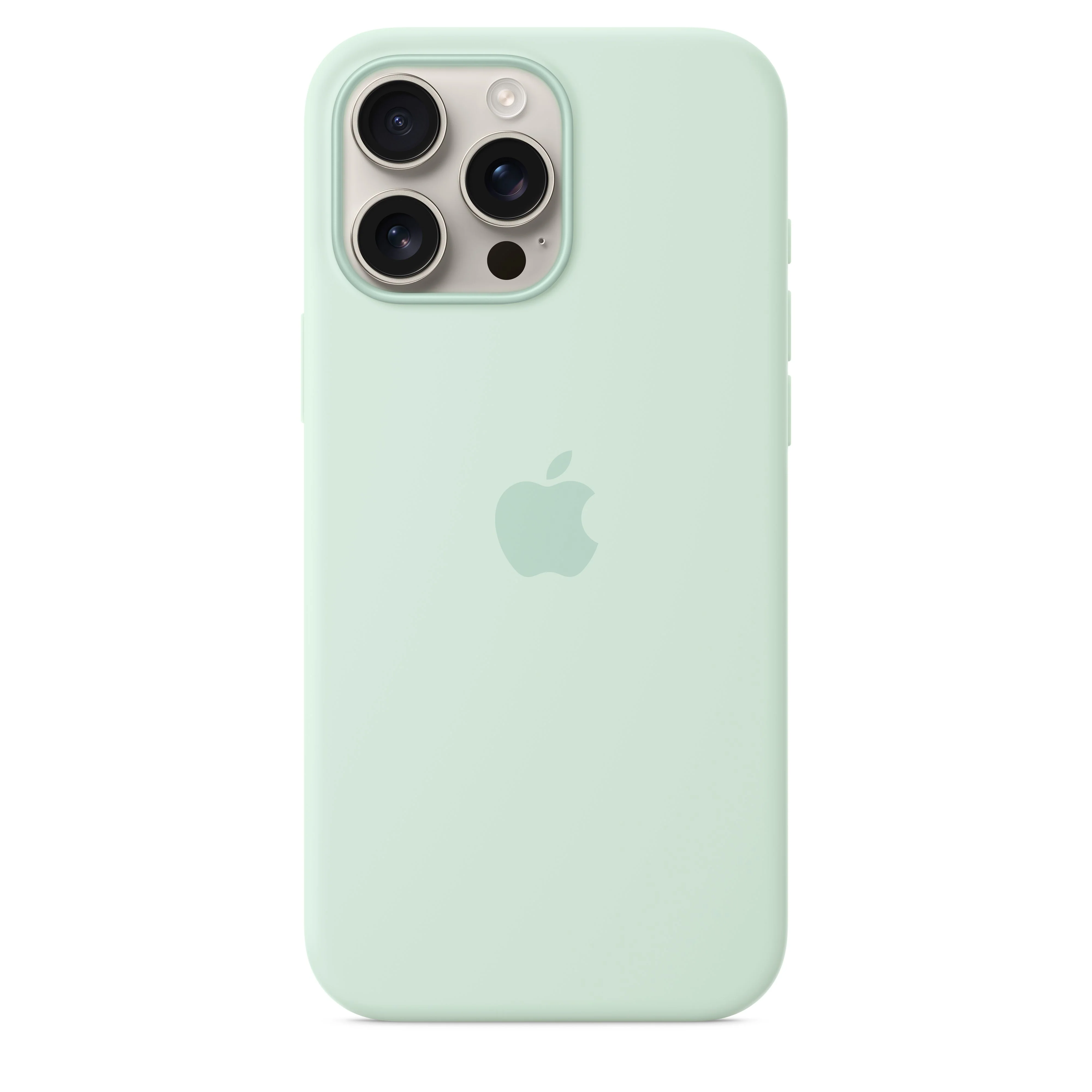 Capa em silicone com MagSafe para iPhone 16 Pro Max - Água‑marinha - Image 3