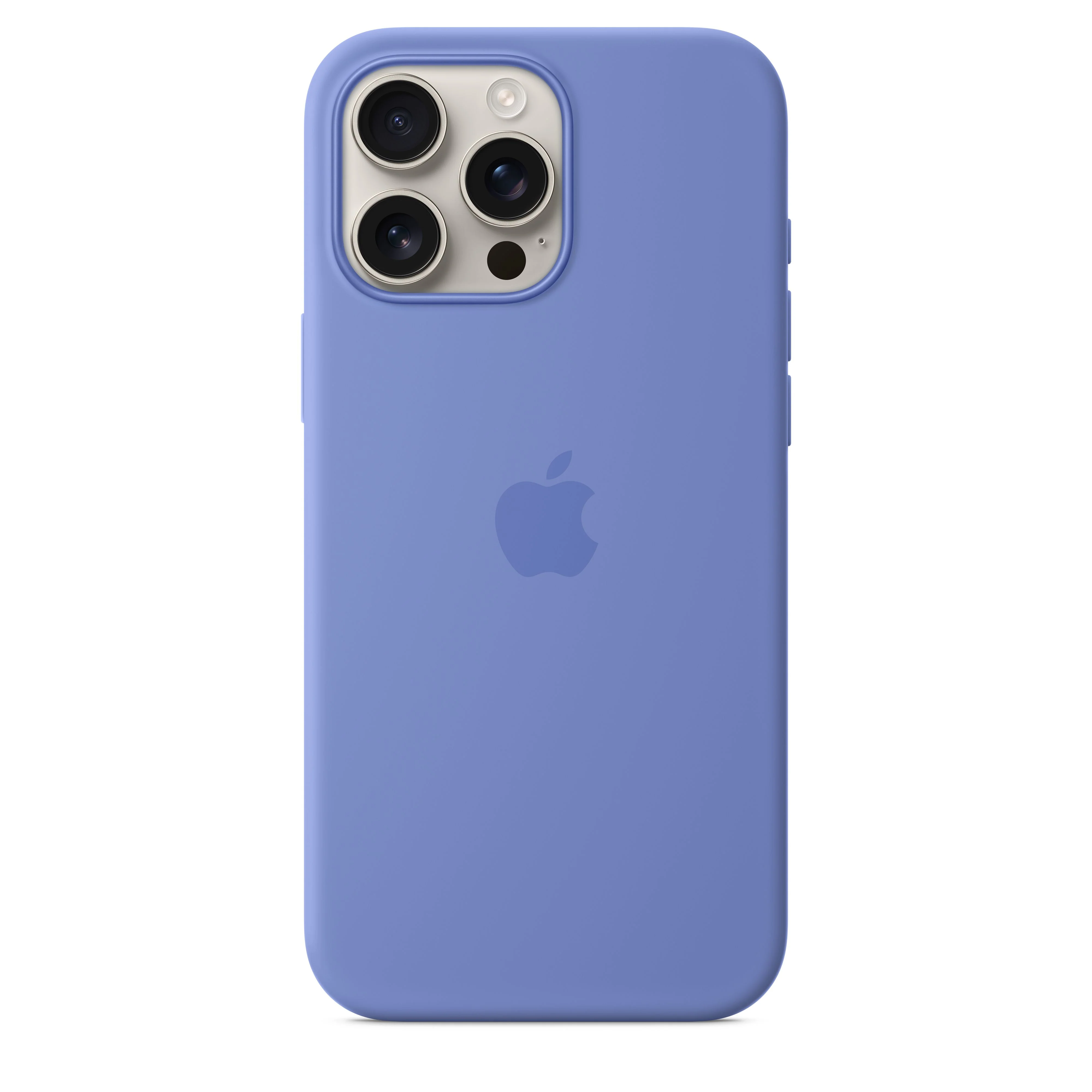 Capa em silicone com MagSafe para iPhone 16 Pro Max - Azul‑violeta - Image 3
