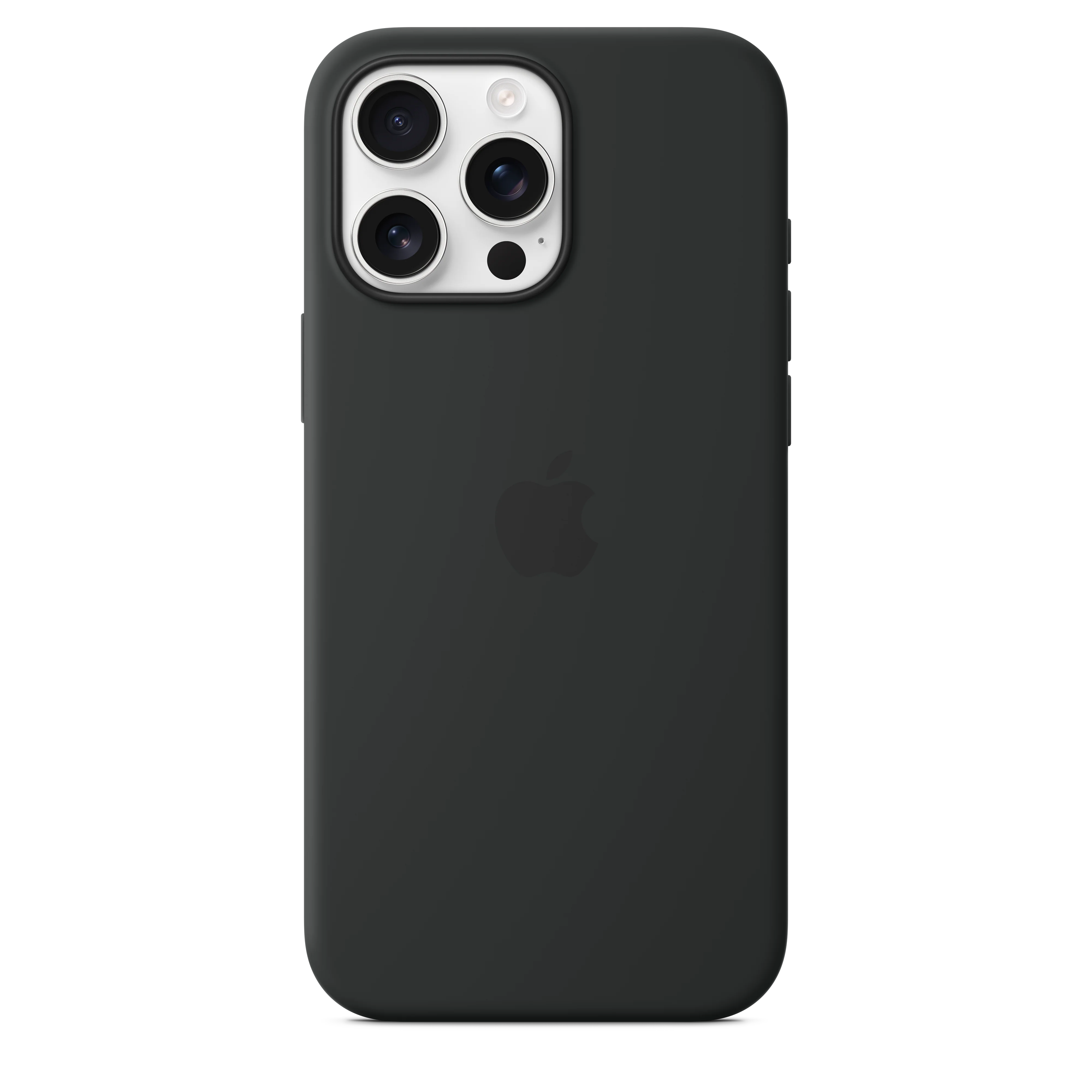 Capa em silicone com MagSafe para iPhone 16 Pro Max - Preto - Image 3