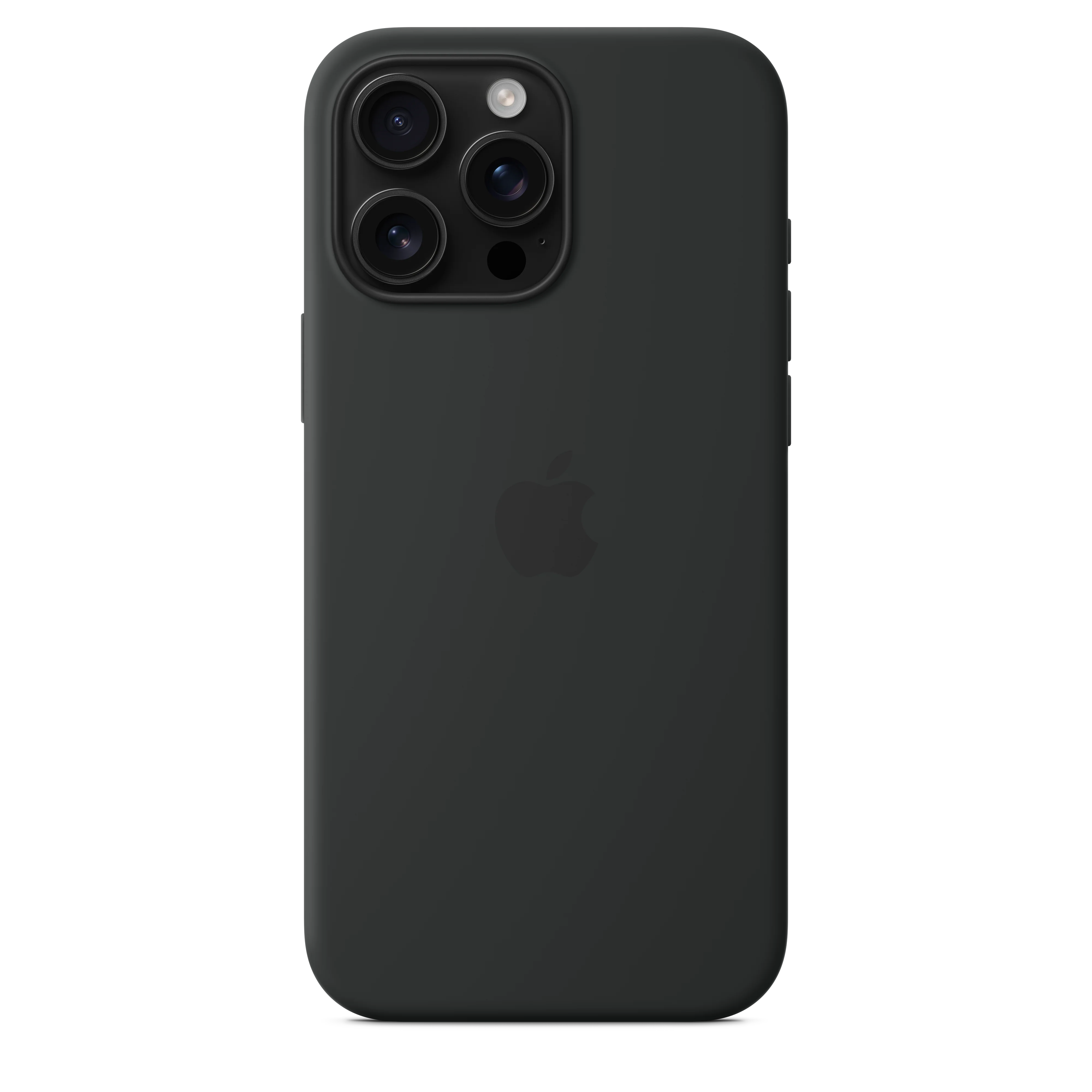 Capa em silicone com MagSafe para iPhone 16 Pro Max - Preto - Image 4