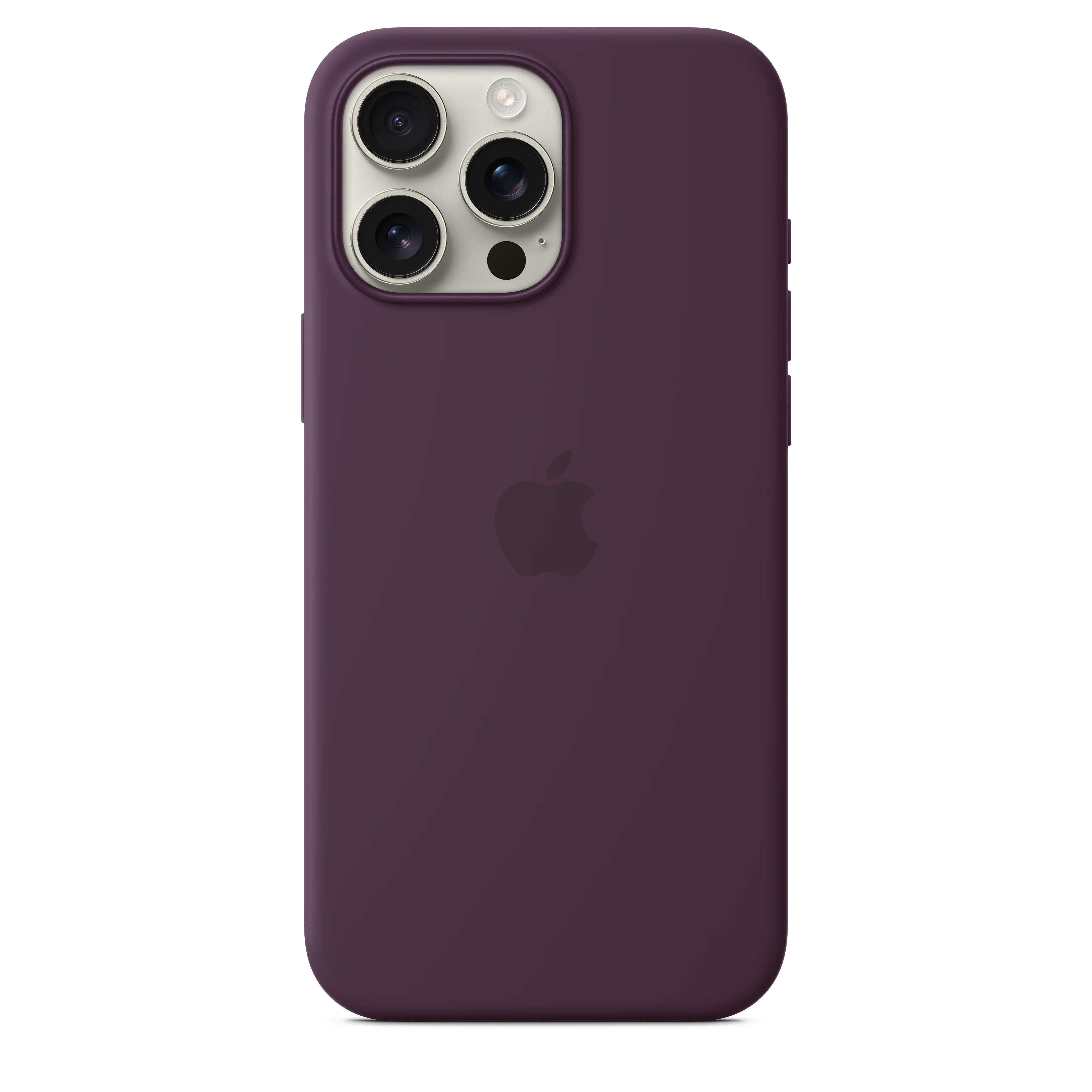 Capa em silicone com MagSafe para iPhone 16 Pro Max - Ameixa - Image 2
