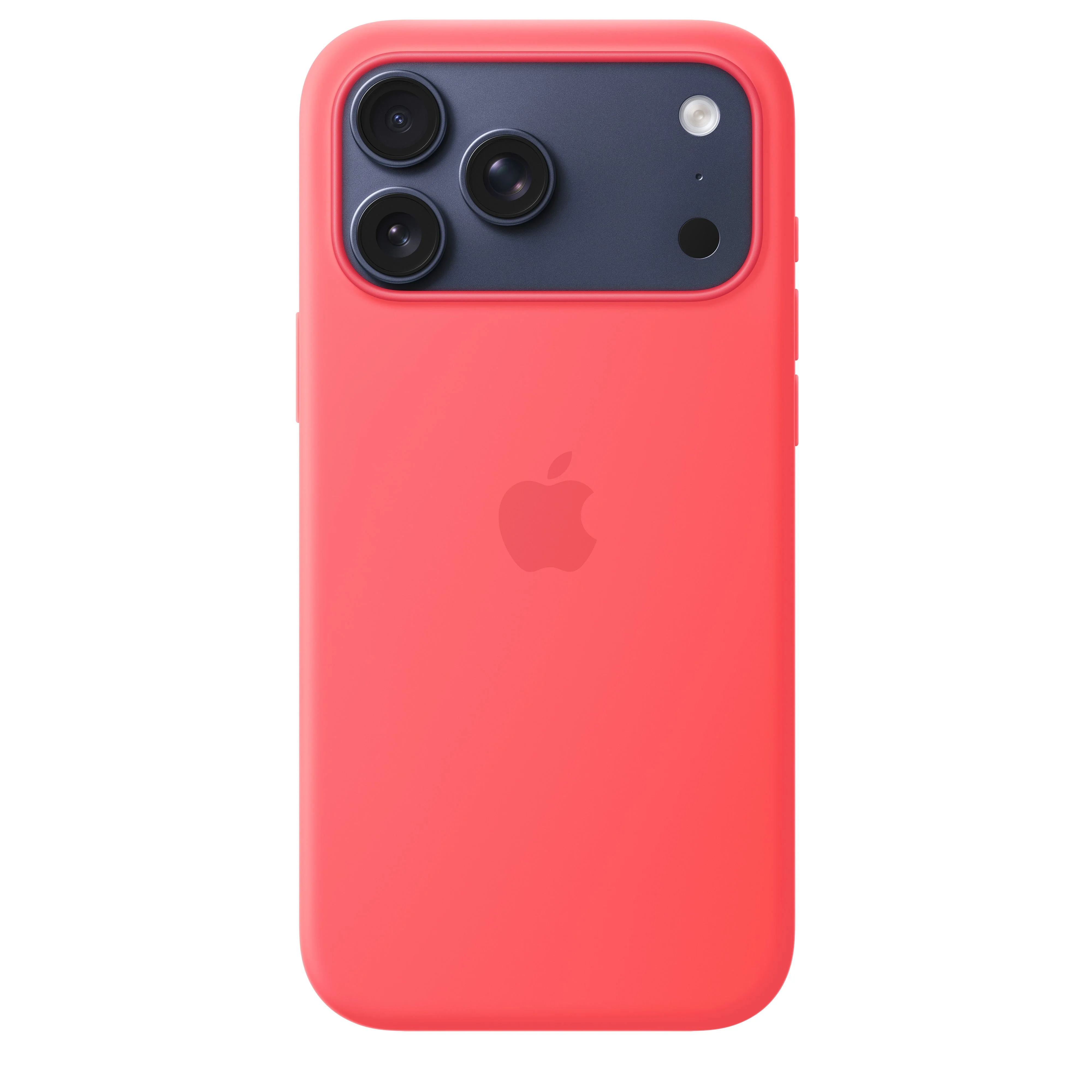 Capa em silicone com MagSafe para iPhone 17 Pro Max – Goiaba‑vivo - Image 3
