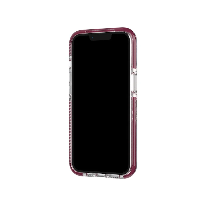 Capa para iPhone 14 TECH21 Evo Crystal com MagSafe - Burgundy - Image 5