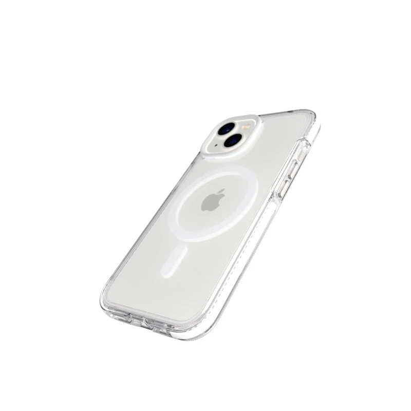 Capa para iPhone 14 TECH21 Evo Crystal com MagSafe - Branco - Image 3