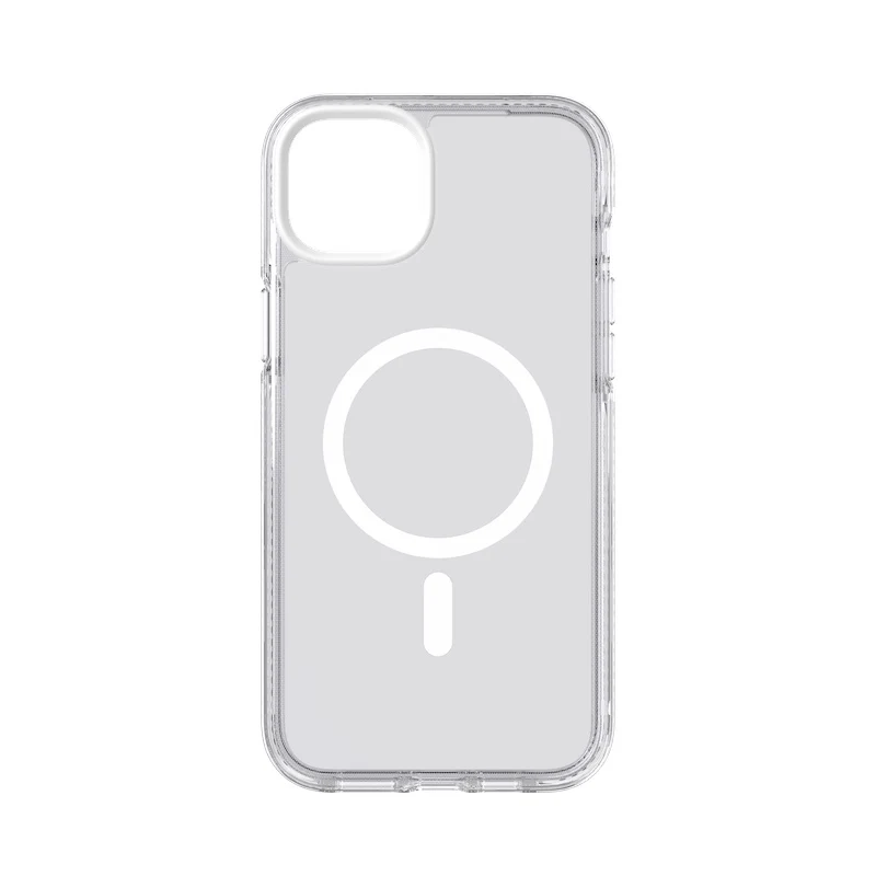 Capa para iPhone 14 Plus TECH21 Evo Crystal com MagSafe - Branco - Image 3