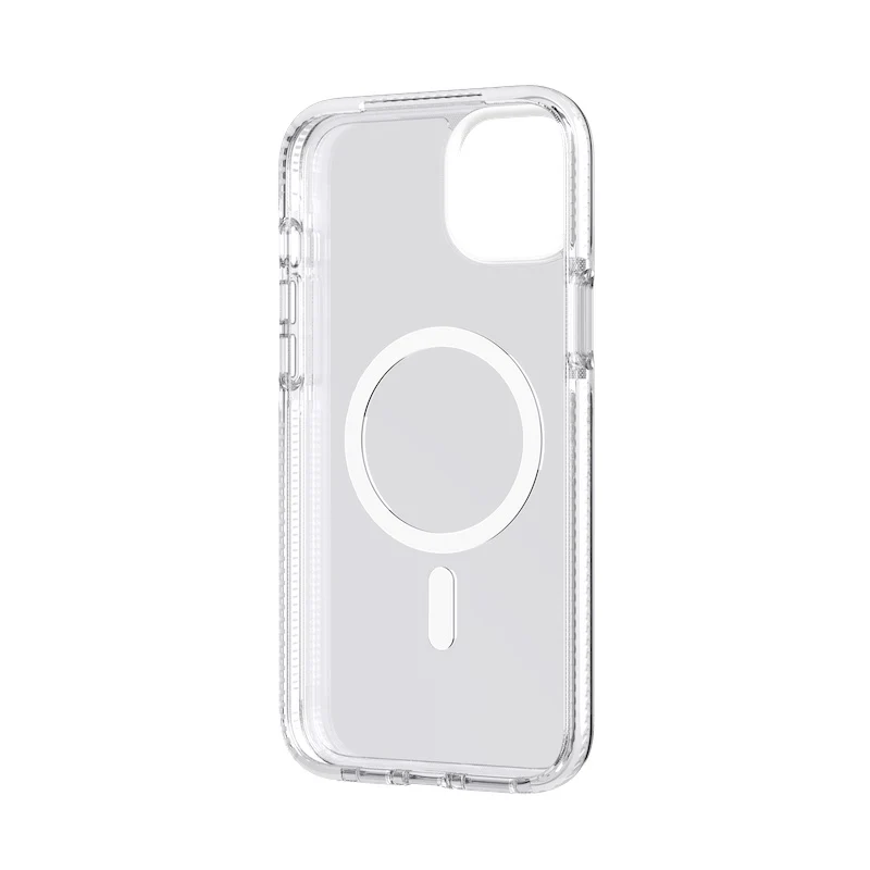Capa para iPhone 14 Plus TECH21 Evo Crystal com MagSafe - Branco - Image 6