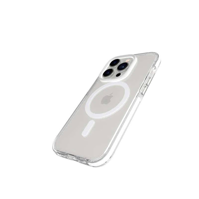 Capa para iPhone 14 Pro TECH21 Evo Crystal com MagSafe - Branco - Image 3