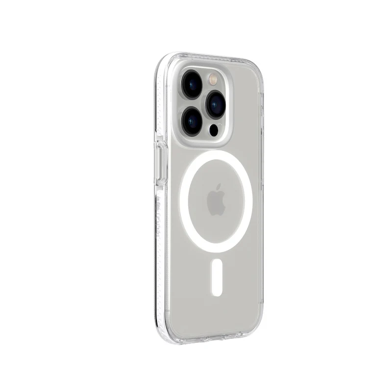 Capa para iPhone 14 Pro TECH21 Evo Crystal com MagSafe - Branco - Image 6