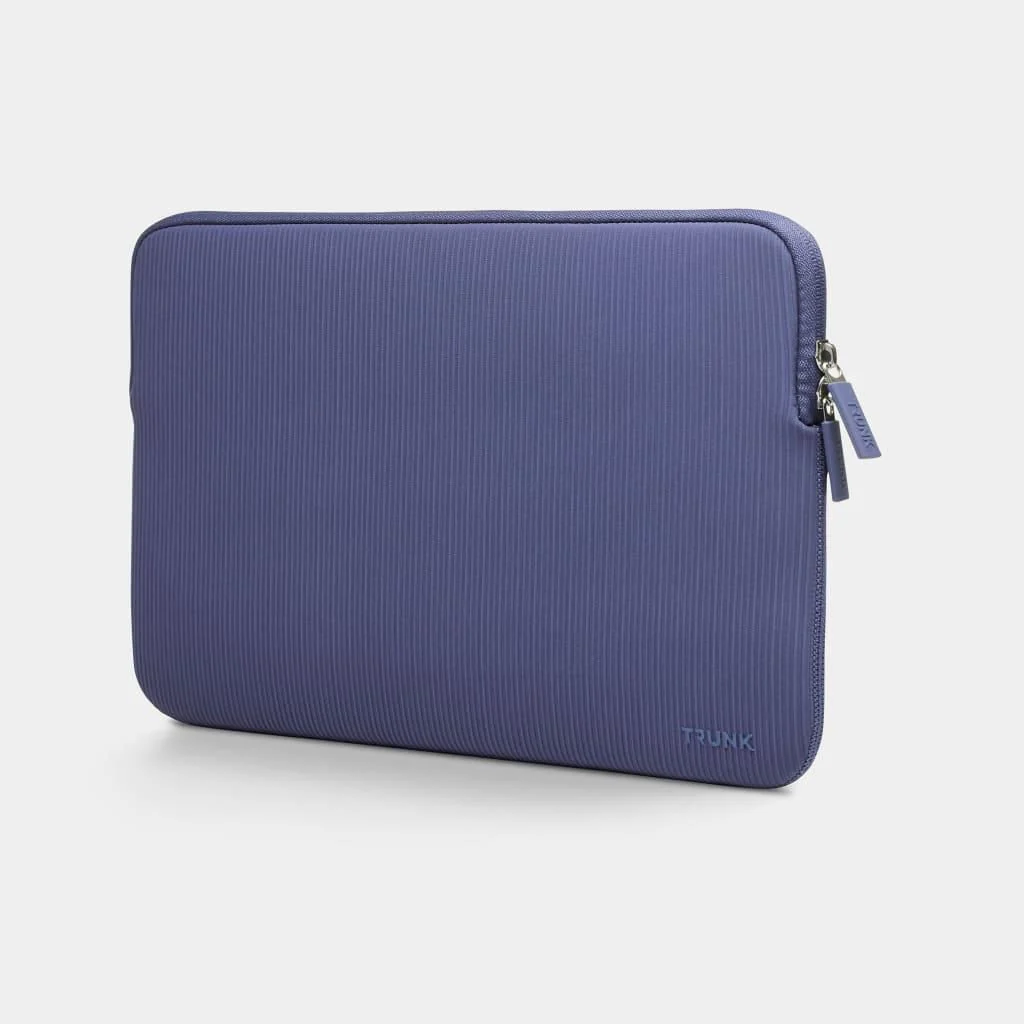 Bolsa em veludo canelado para MacBook Pro 13 e  MacBook Air (2022) - Azul mirtilo - Image 2
