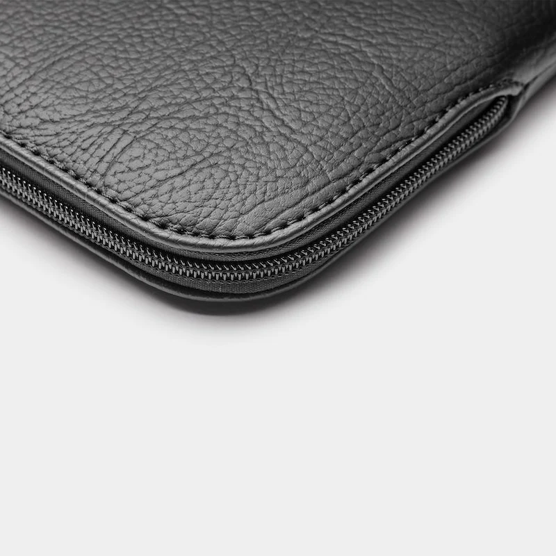 Sleeve Trunk MacBook Pro 16 - Apple Peel Vegan Leather Black - Image 5