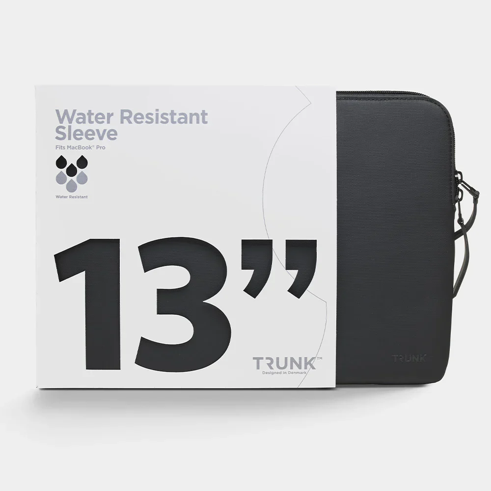 Sleeve para MacBook Pro 13 e Air (até 2022) resistente a água - Preto - Image 2