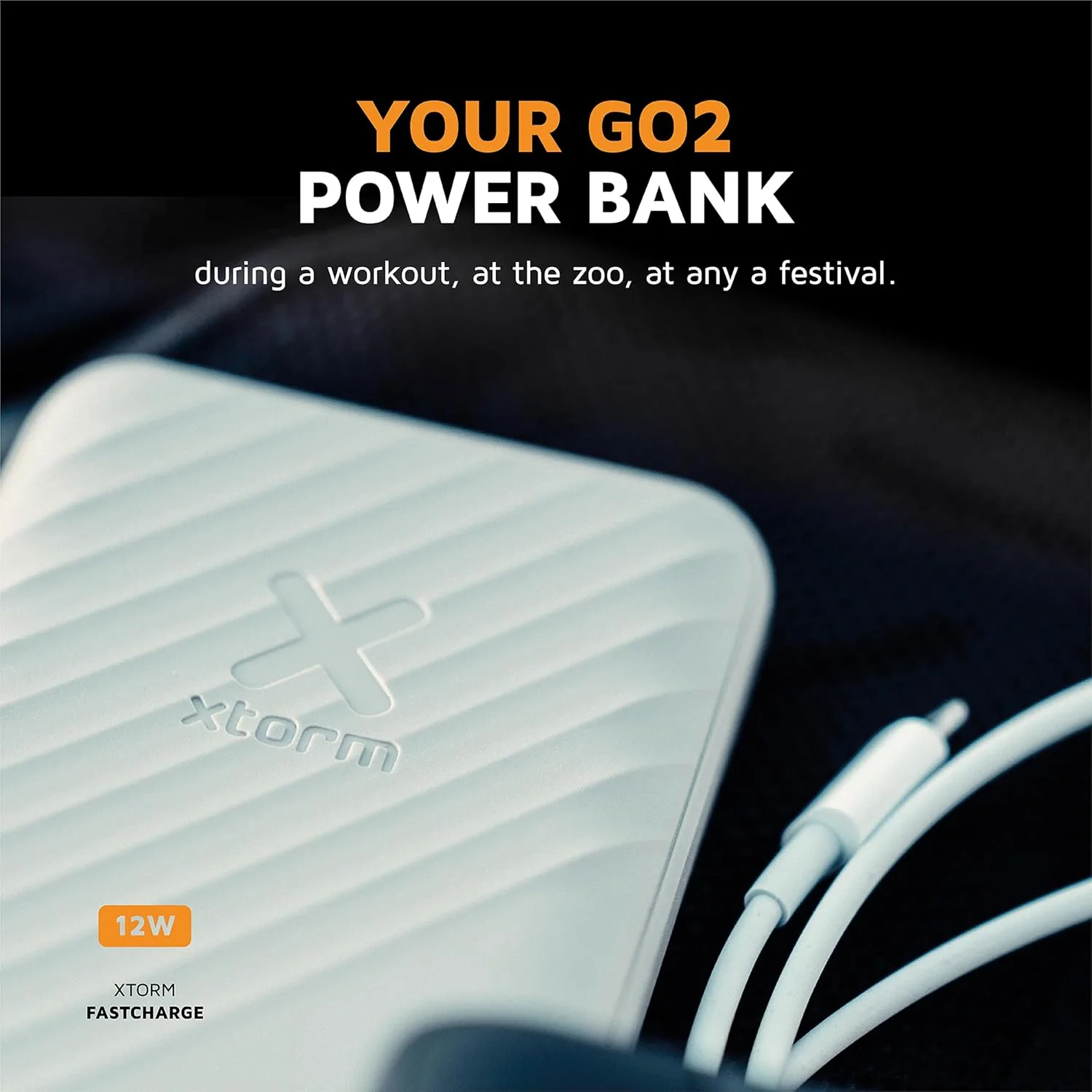 Powerbank Xtorm 12W Go2 5.000 - Cinza - Image 2