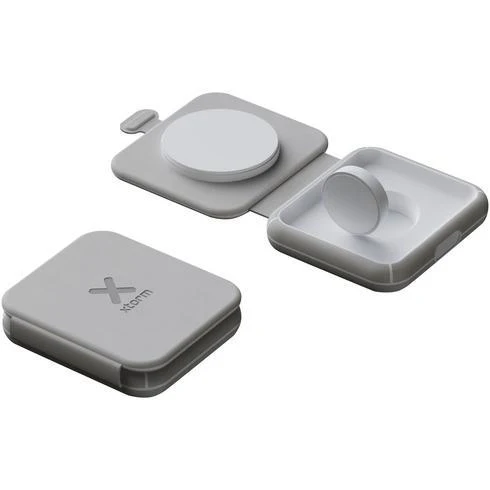 Carregador 2 em 1 (iPhone, Apple Watch) de alta capacidade 7.5W - 15W, dobrável - Image 2