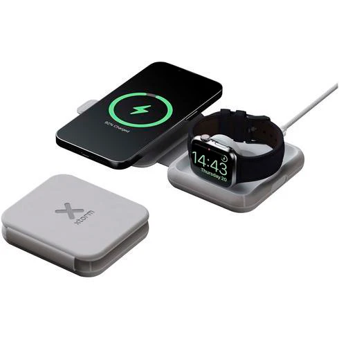Carregador 2 em 1 (iPhone, Apple Watch) de alta capacidade 7.5W - 15W, dobrável - Image 4