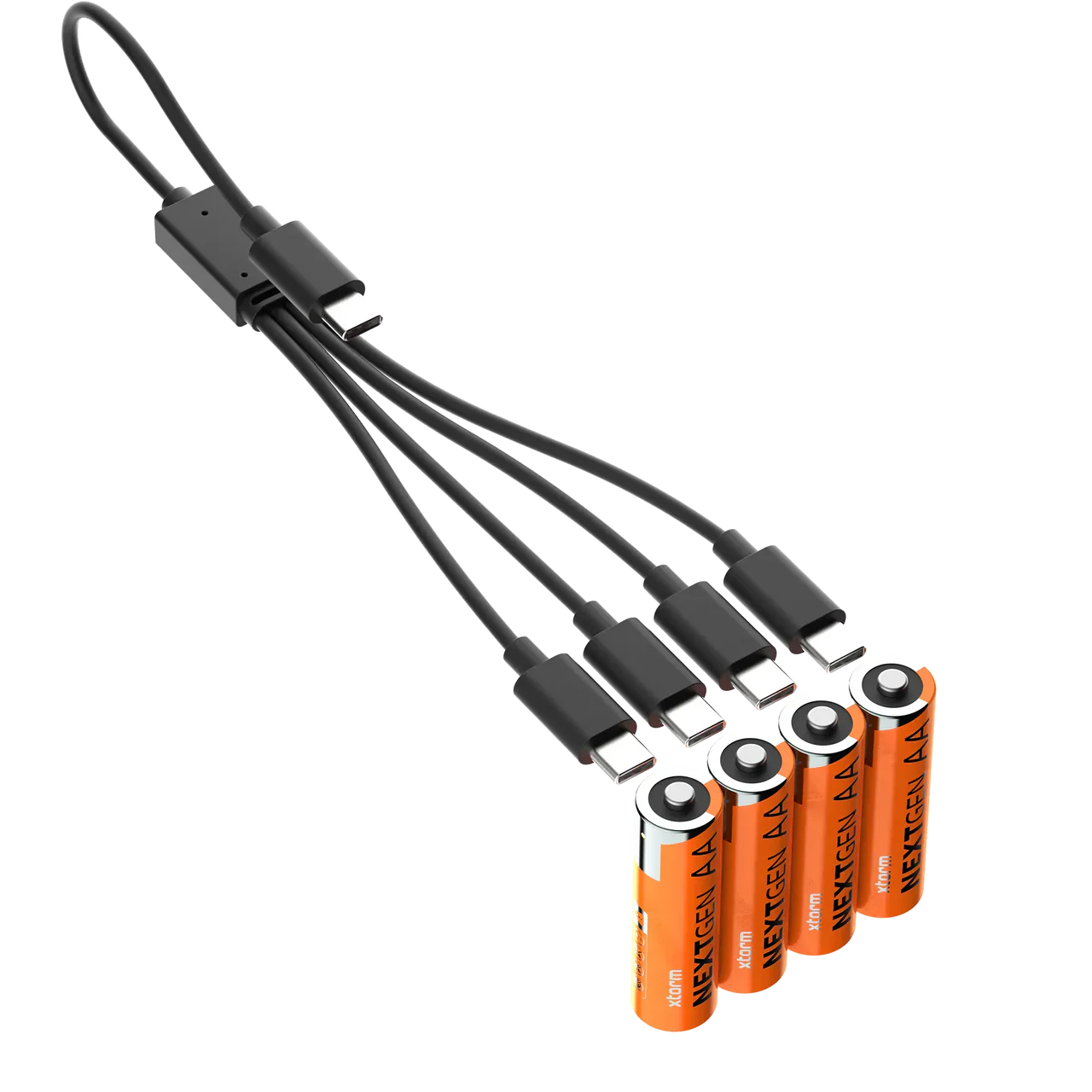 Pilhas Recarregáveis USB-C AA (Pack de 4) - Image 5
