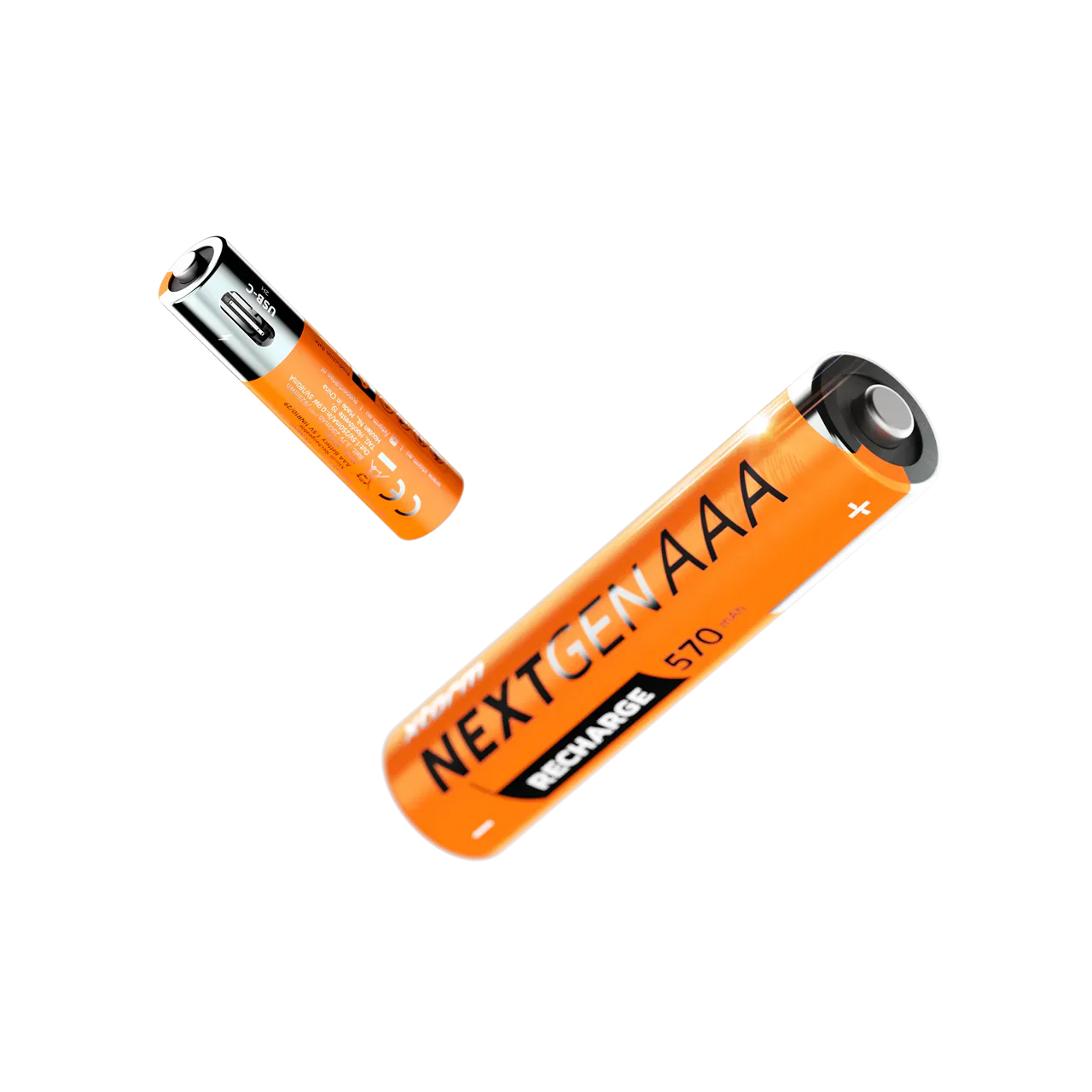 Pilhas Recarregáveis USB-C AAA (Pack de 4) - Image 2